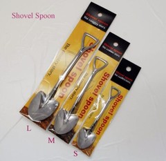 eve-mode The country story Scoop Shovel Spoon & Fork Large Stainless Steel