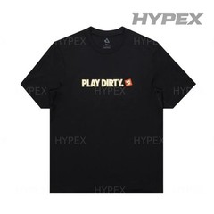 Nike T Shirts Men’s Black Crew Neck Moderate IQ7356-010 New Size