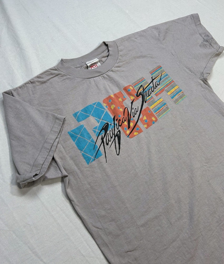 Vintage 80s Single Stitch Surf T Shirt Sz L Ocean Pacific Style PCH DEADSTOCK