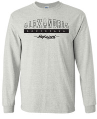 Alexandria Louisiana T-Shirt Long Sleeve Graphic tee