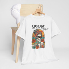 Vibrant white grafic Short Sleeve Tee with Breathable Fabric brand new