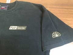 Men’s Vintage Fear Factor T-shirt Size XL NBC Experience Store Joe Rogan TV Show