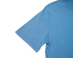 Fedeli $207 NWT Blue Extreme Giza Organic Cotton Short Sleeve T-Shirt (50 IT) M
