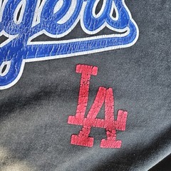 LA Dodgers Baseball Tee Shirt T-Shirt Sz L