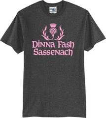 Dinna Fash Sassenach Scottish Thistle Unisex T-Shirt (S-5X)
