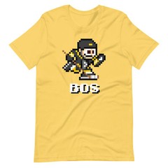 Boston Bruins NES Hockey Team Jersey 8-bit Vintage Nintendo Tee Retro T-Shirt