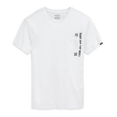 Vans “Quick Response” Short Sleeve Pocket Tee (White) Men’s Graphic T-Shirt