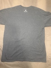 Gildan Ultra Cotton Blue Full Sail University Graphic Print T-Shirt Crew Neck L