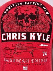 Howitzer Style Men’s T-Shirt Chris kyle Snake Military Grunt MFG