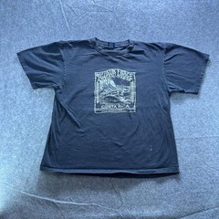 JB Shirt Mens XL Black Iguana Lodge Costa Rica Graphic Tee Crewneck Cotton