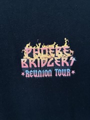 Phoebe Bridgers Reunion Tour Concert Tee- Size M- Black
