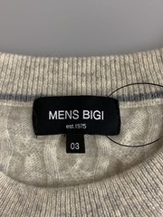 Other Brands Knit Sweater (Thick) Size 3 Wool Gray Solid Color M0133KSW010