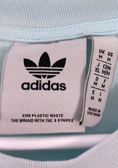 Adidas 3 Stripe T-shirt Medium