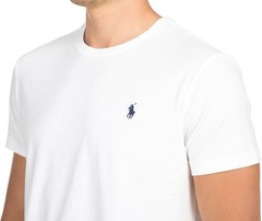 Polo Ralph Lauren Men’s Pony Logo Crew Neck T-Shirt, White, Large