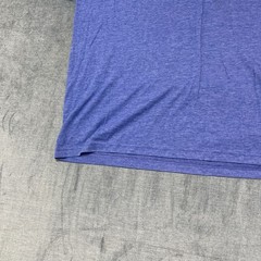 Adidas Aeroready T Shirt Mens XL Purple 3 Stripe Logo Moisture Wicking Athletic