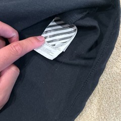 OFF-WHITE x UNDERCOVER Black Tshirt! Virgil Abloh Jun Takahashi SKELETON Sz M