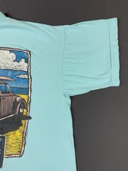 Rare Vintage 90s End Of Summer Surfari Beetle Beach Surf Nature XL Tee Art