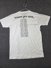 2017 Culture Migos Merch White Size large Front Back Nobody’s Safe Tour Black Md