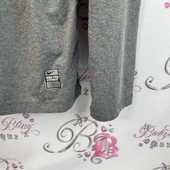 Nike long sleeve shirt dri fit grey silver Pro Combat Men’s Long Sleeve Gray Tee