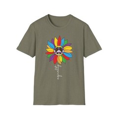 Flower Power Equality T-Shirt, Unisex Tee, Peace Shirt, LGBTQ+ Pride Gift,