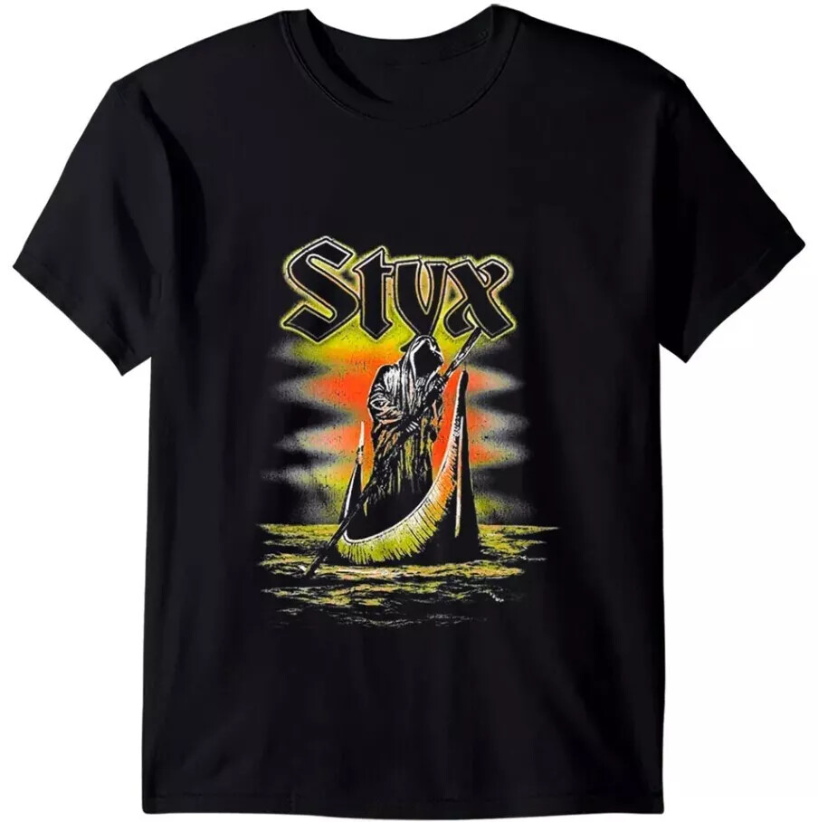 HOT SALE!! Styx Band Rock Band Music 90S Retro T-shirt Size S-5XL