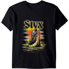 HOT SALE!! Styx Band Rock Band Music 90S Retro T-shirt Size S-5XL