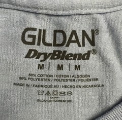 NEW Gildan Mens Med DryBlend 50/50 Cotton/Poly Plain blue T-Shirt S/S G8000 1422