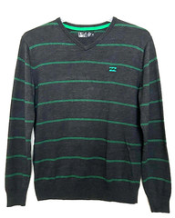 VTG BILLABONG SURF/SKATE Stripe Shirt – OLD LOGO – COTTON BLEND WASHABLE Men’s M