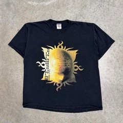 Vintage Y2K Godsmack T-shirt Priceless Tour Metal Band Tee Black Mens XL