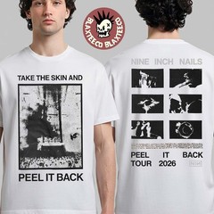 Nine Inch Nails Peel It Back Tour 2026 Take The Skin And Peel It Back T-Shirt