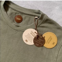 Common People Ottoman Textured Shirt Garment Dye Relaxed Fit Green Ribbed XL NWT