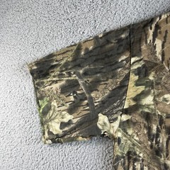 NEW Mossy Oak Camo T Shirt Mens Large Pullover Camouflage Forest Outdoor Hunt
