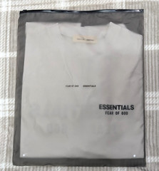 Fear of God Essentials Classic Tee ‘Bright White’ L Size Oversized T-Shirt SS25