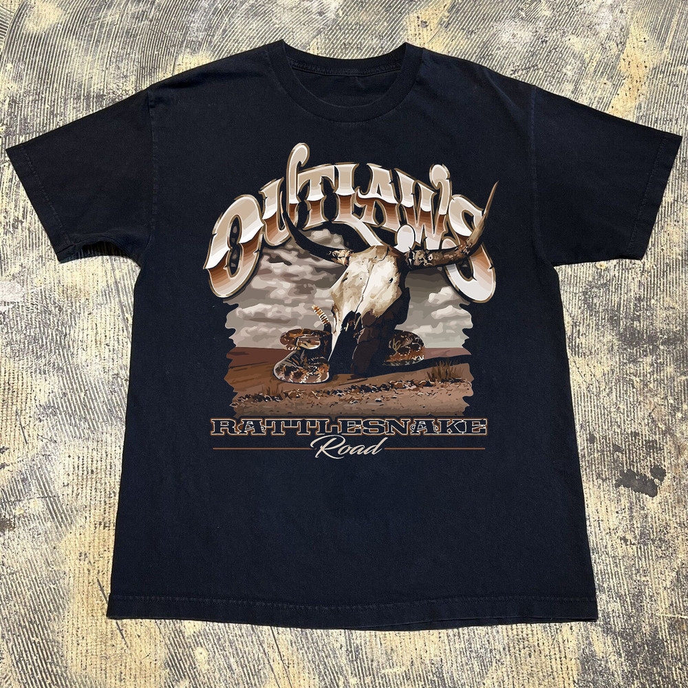 THE OUTLAWS Band Tour Gift For Fans S to 5XL T-shirt K529