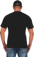 JH Design Men’s Chevy Bow Tie Black Crew Neck T-Shirt