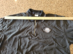 Harley Davidson 1/4 Zip Long Sleeve Shirt Men XXL Pullover Black Reno Nevada