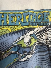 Rip Curl White Long Sleeve T Shirt Size XL Heritage Surf Shop Double Graphics