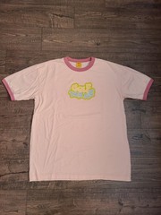 Golf Wang Pink Ringer T-Shirt with Contrasting Trim Size L
