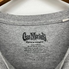 Gas Monkey Garage T-Shirt Men’s 3XLT Gray Graphic Logo Crew Neck Cotton Blend