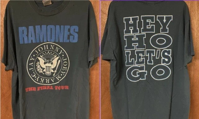 90s 1996 Ramones The Final Tour T-Shirt