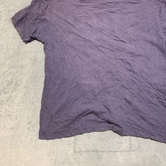 Tommy Hilfiger T Shirt Mens Large Purple Flag Graphic Crew Neck Short Sleeve