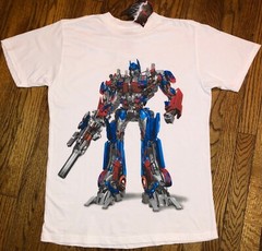 2007 vtg Optimus prime transformers movie y2k90s t-shirt rap hip hop nos xl/2xl