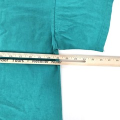 Vtg Levis Shirt Mens Lg Teal Button Your Fly 501 Graphic Tee 90s single stitch