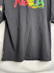 Vintage Mecca 90s T Shirt Size L LARGE Hip Hop Logo Black EUC