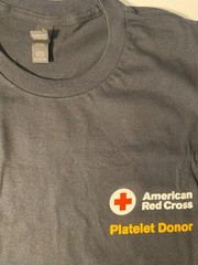 American Red Cross 2025 Halloween Platelet Donor XL T-Shirt – Blood Donor Shirt