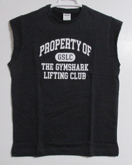 Men’s Gymshark 100% Cotton Crew Neck Sleeveless Heavy T-Shirt Size SMALL