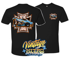 NITRO LEGENDS Candies & Hughes Cuda Funny Car (299-004) T-Shirt