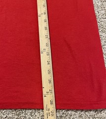 Let’s Hygge Simple Design Red T-Shirt L Danish Cotton Poly blend Museum Denmark