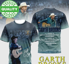 Hot Concert Tour 2026 – Garth Brooks All Over Print Tee 3D Men’s S-5XL TD1084