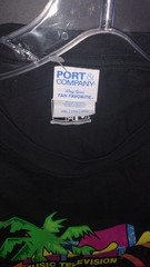Vintage MTV Spring Break 1991 Graphic Tee Black 2XL